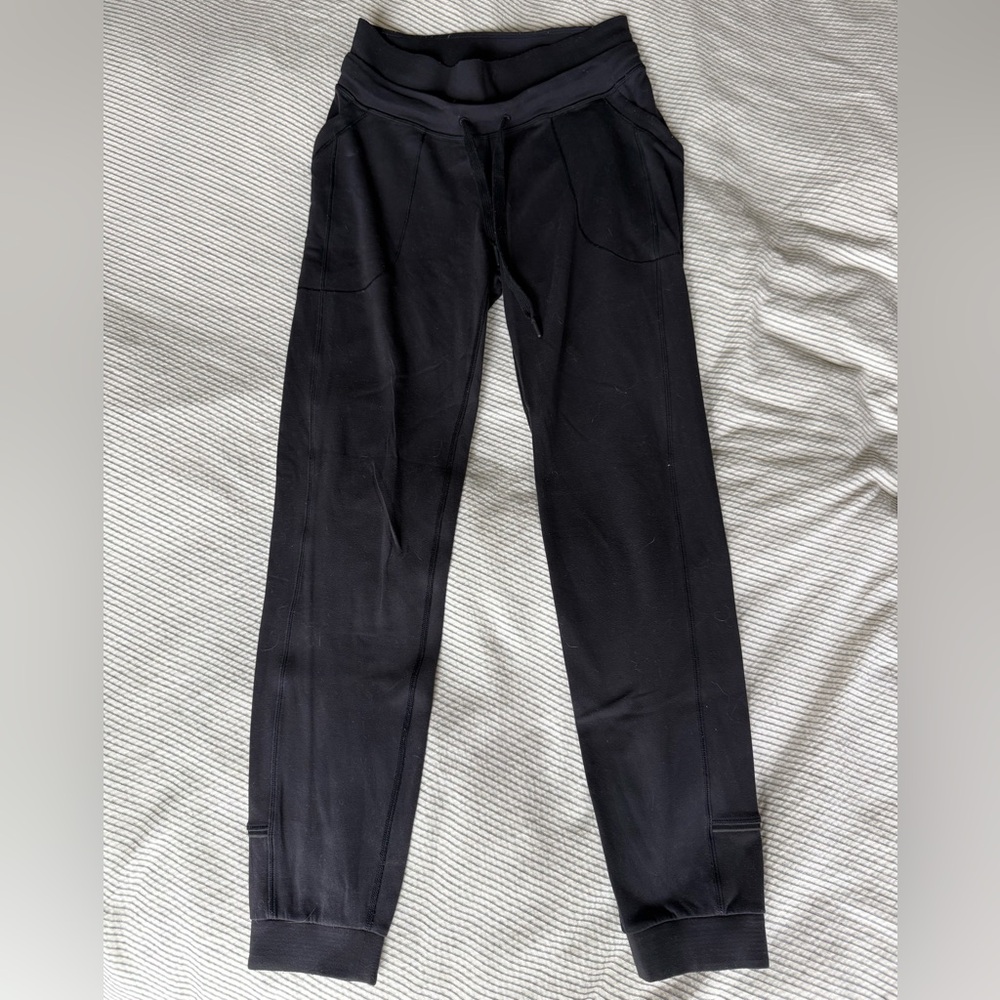 Lululemon Black Drawstring Jogger Pants